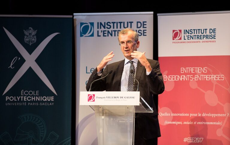 Qui est le gouverneur de la Banque de France ? (©J.Barande / Ecole polytechnique Paris-Saclay)