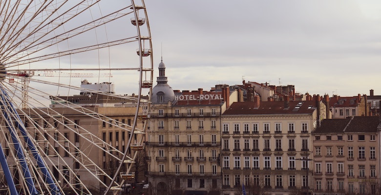roue de la place Bellecourt à Lyon