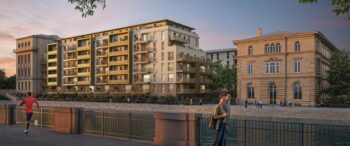 CANAL VIEW – cage B (Défiscalisation) - programme neuf à MULHOUSE