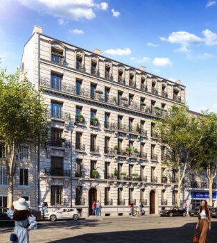 LES BALCONS DE MASSALIA Nue Propriété - programme neuf à MARSEILLE 01