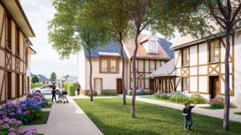 LES COTTAGES DU CHEMIN VERT - programme neuf à CABOURG