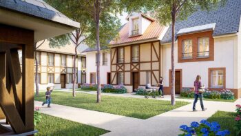 Aperçu du programme neuf LES COTTAGES DU CHEMIN VERT à Cabourg (14390) - image 2