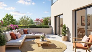 UN JARDIN A VAULX - programme neuf à VAULX EN VELIN