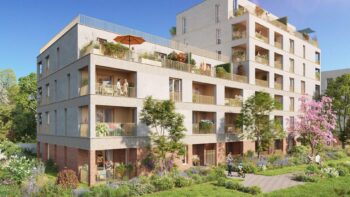 les Jardins de Bellevue - programme neuf à LA COURNEUVE