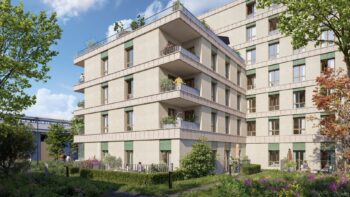 PASSERELLE DU CHEMIN VERT - programme neuf à AUBERVILLIERS
