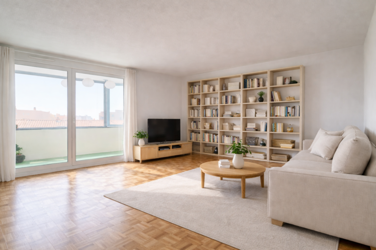 Photo du bien immobilier ancien LYON 7 – DERNIER ÉTAGE – DUPLEX T4 110m2 – LOGGIA & TERRASSE