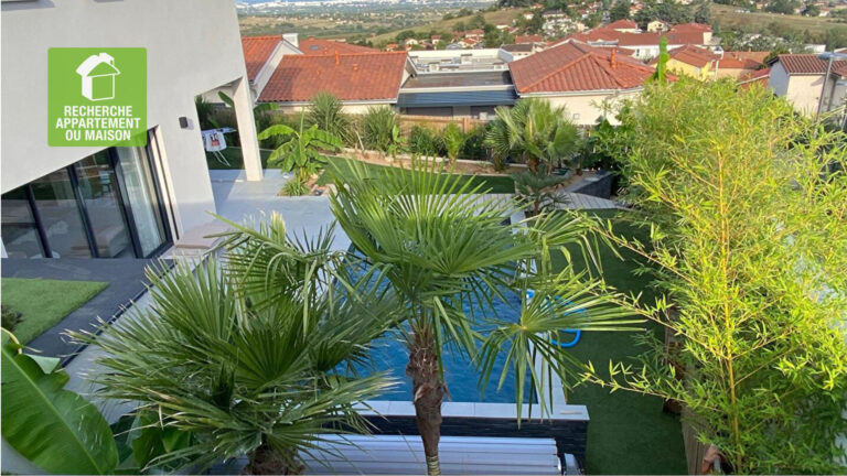 Photo du bien immobilier ancien Maison contemporaine d&rsquo;exception avec piscine et vue Alpes à Pollionnay