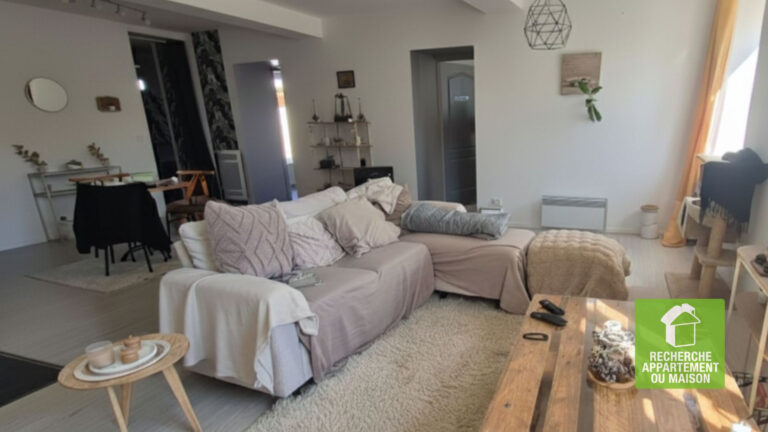 Photo du bien immobilier ancien T3 lumineux en rez-de-jardin avec terrasse et parking Chavanoz