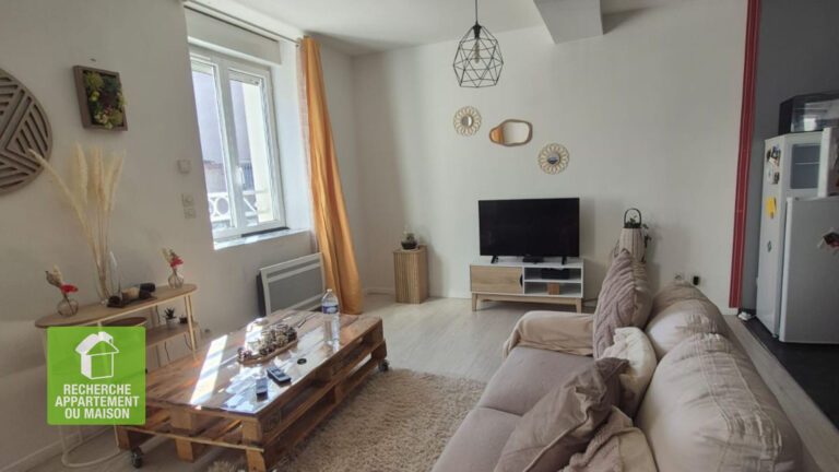 Photo du bien immobilier ancien T3 lumineux en rez-de-jardin avec terrasse et parking Chavanoz