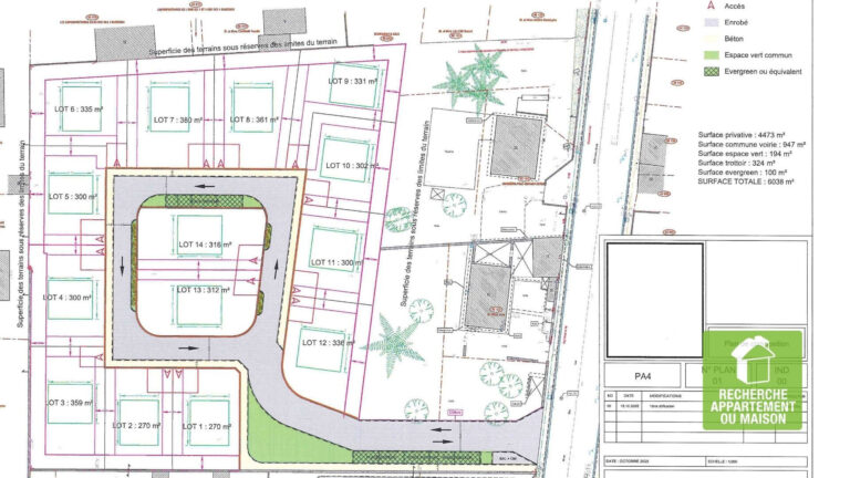 Photo du bien immobilier ancien Terrain Pont De Cheruy 361 m2