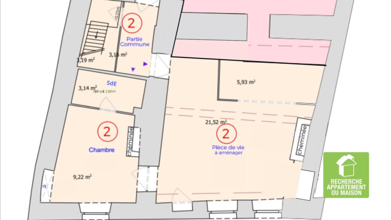 Photo du bien immobilier ancien Appartement Cremieu 3 pièce(s)