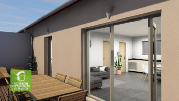 Appartement  2 pièce(s) 46.36 m2 - bien à CESSIEU