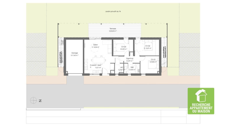 Photo du bien immobilier ancien Appartement T4 neuf Cessieu