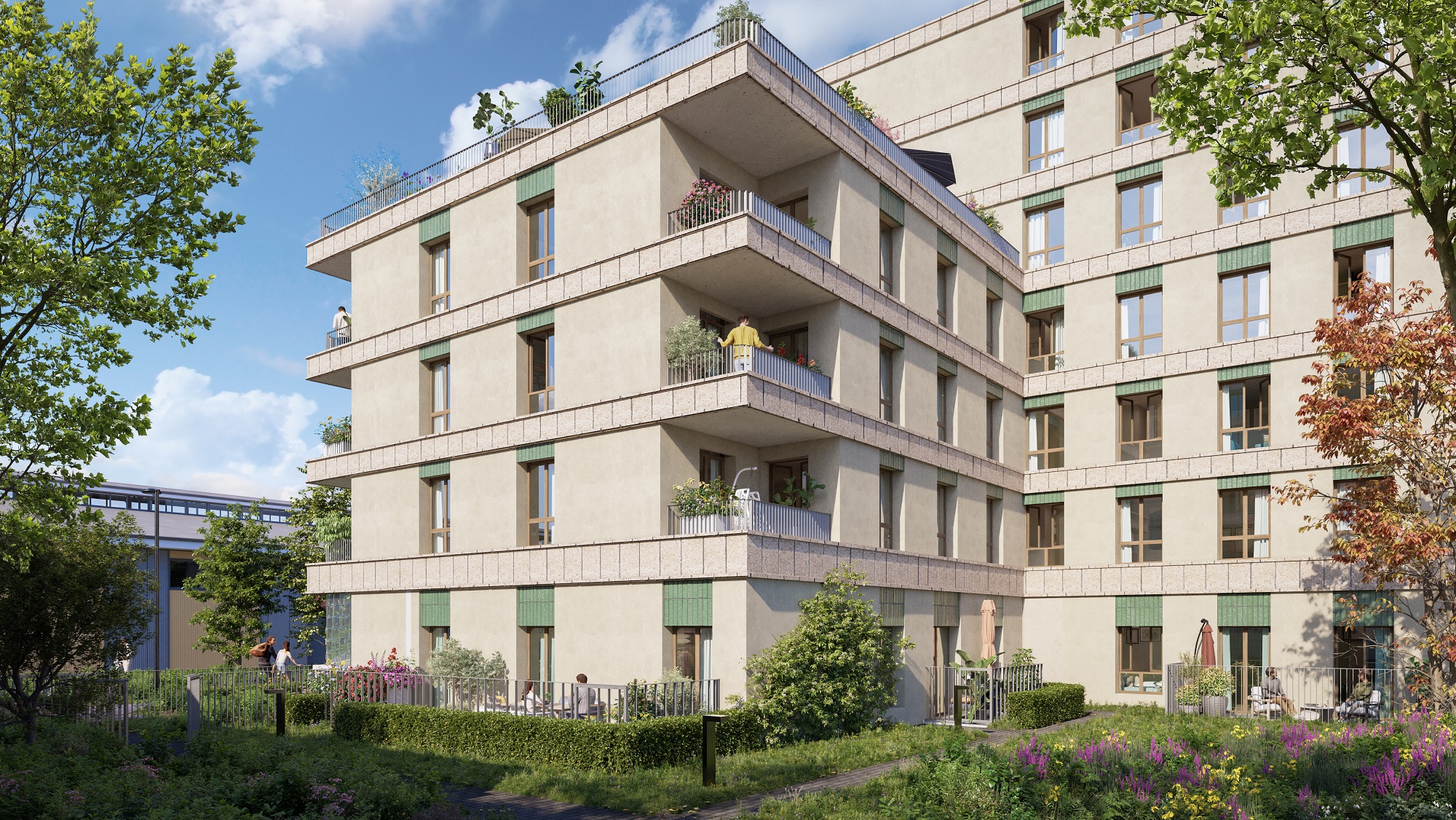 Photo du programme immobilier neuf PASSERELLE DU CHEMIN VERT