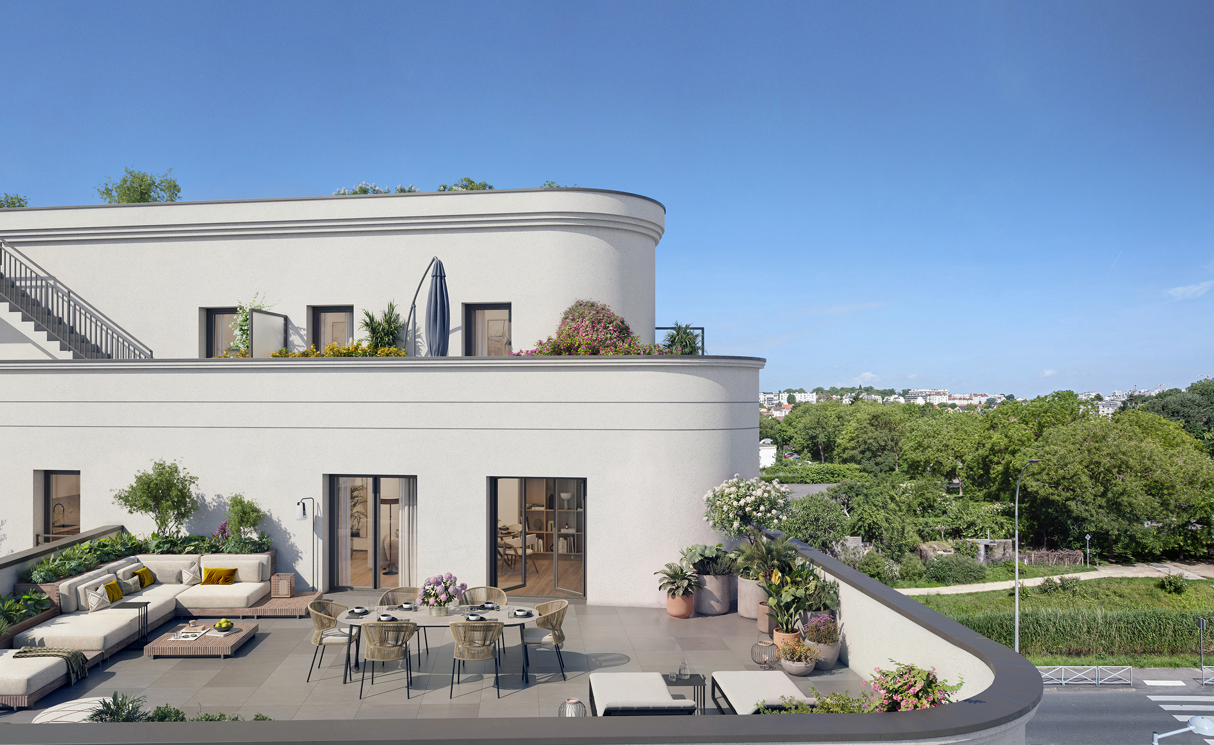 Bien neuf  : LES TERRASSES FLOUQUET