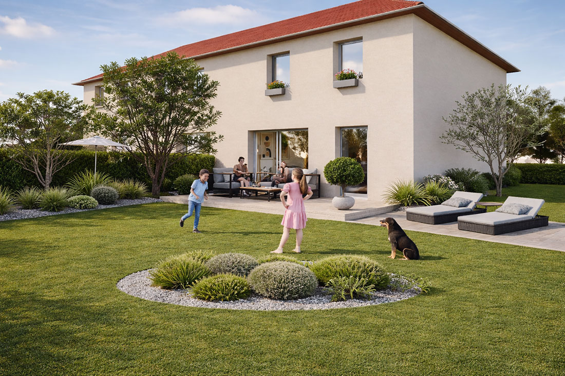 Bien neuf  : CLOS JACQUET – MAISONS – Tranche 01581