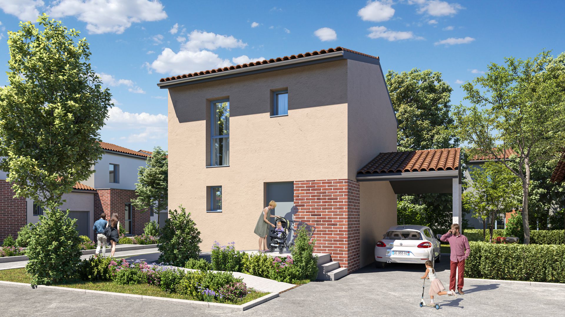 Photo du programme immobilier neuf LE DOMAINE DE L&rsquo;HERS