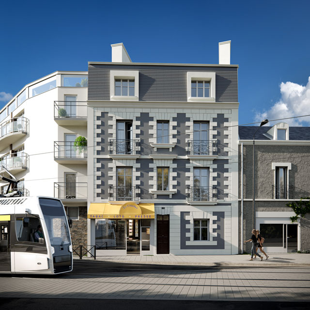 Photo du programme immobilier neuf RÉSIDENCE COURBET