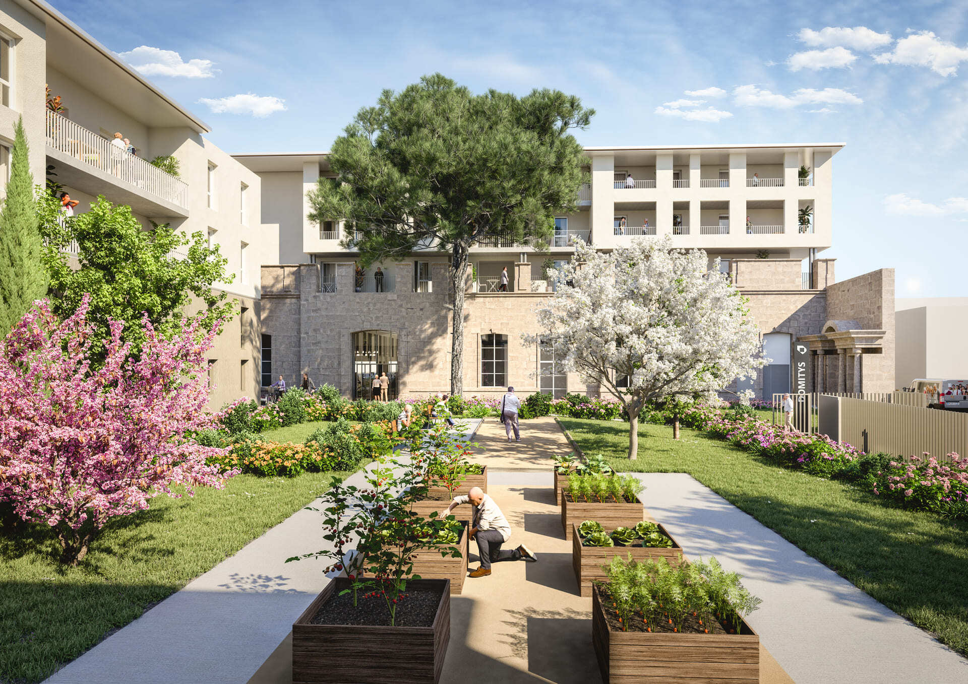 Photo du programme immobilier neuf LES HERBORISTES