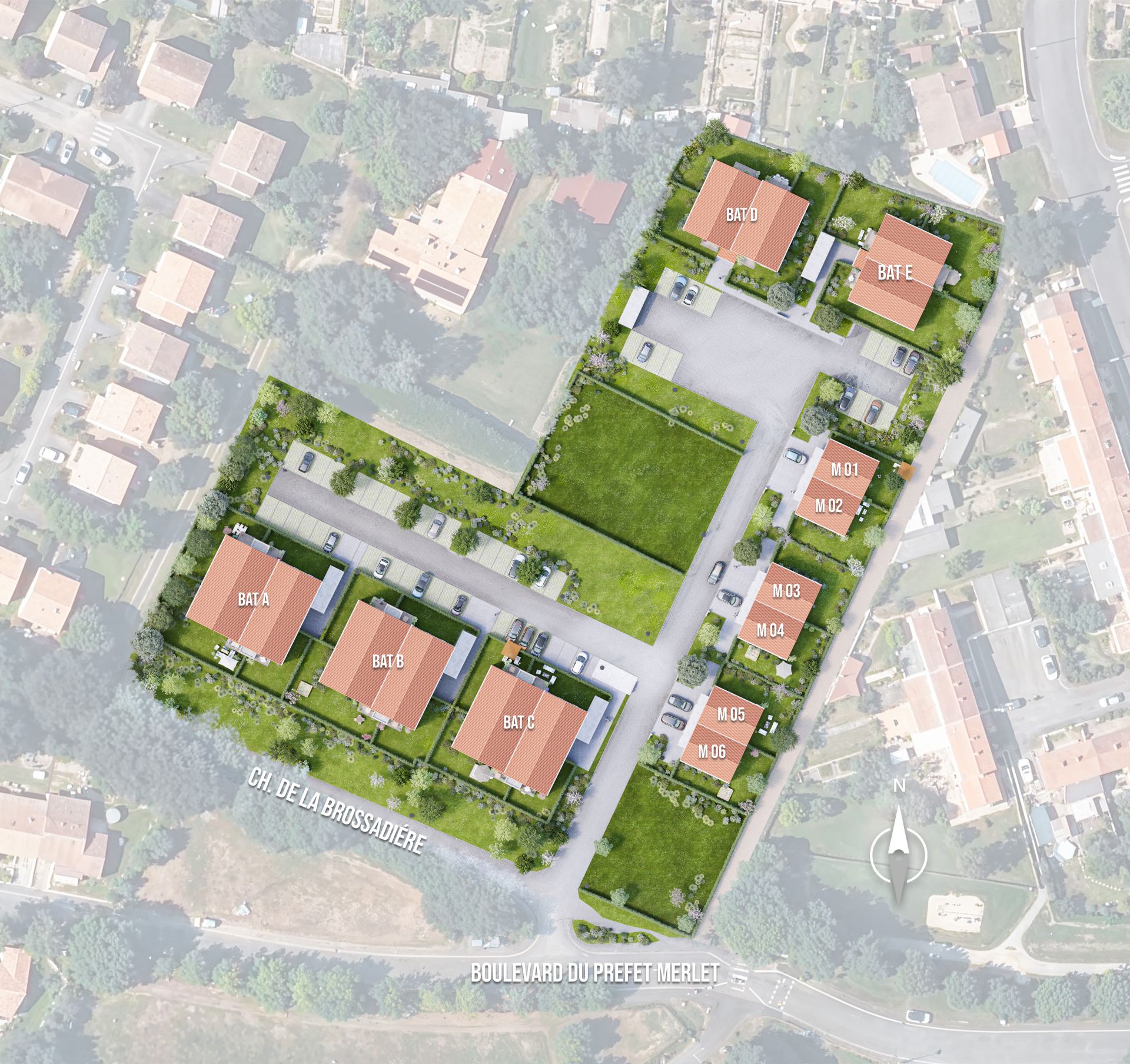 Photo du programme immobilier neuf LES JARDINS DE LA BROSSARDIERE