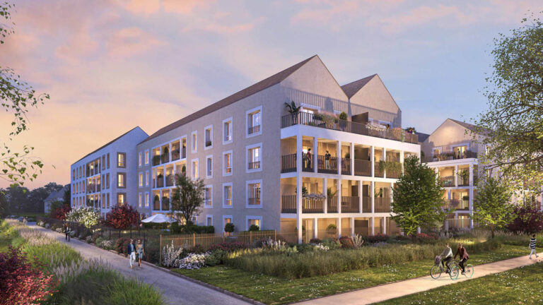 Photo du programme immobilier neuf La ferme de Chessy