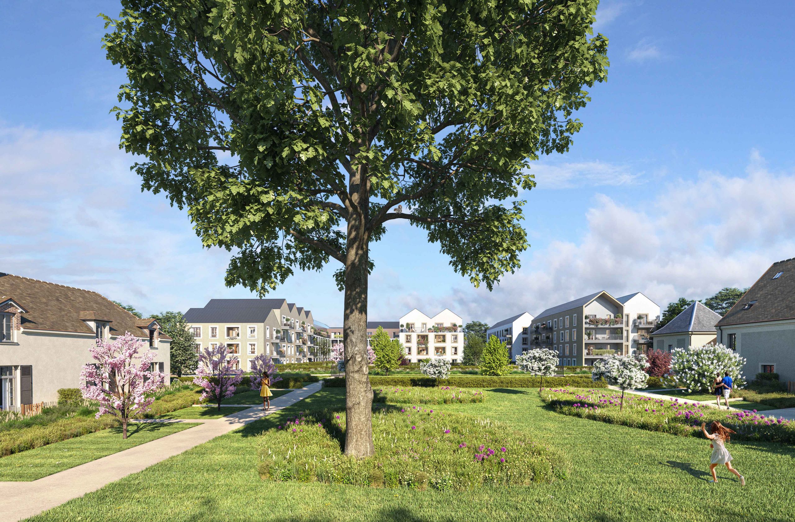 Photo du programme immobilier neuf La ferme de Chessy