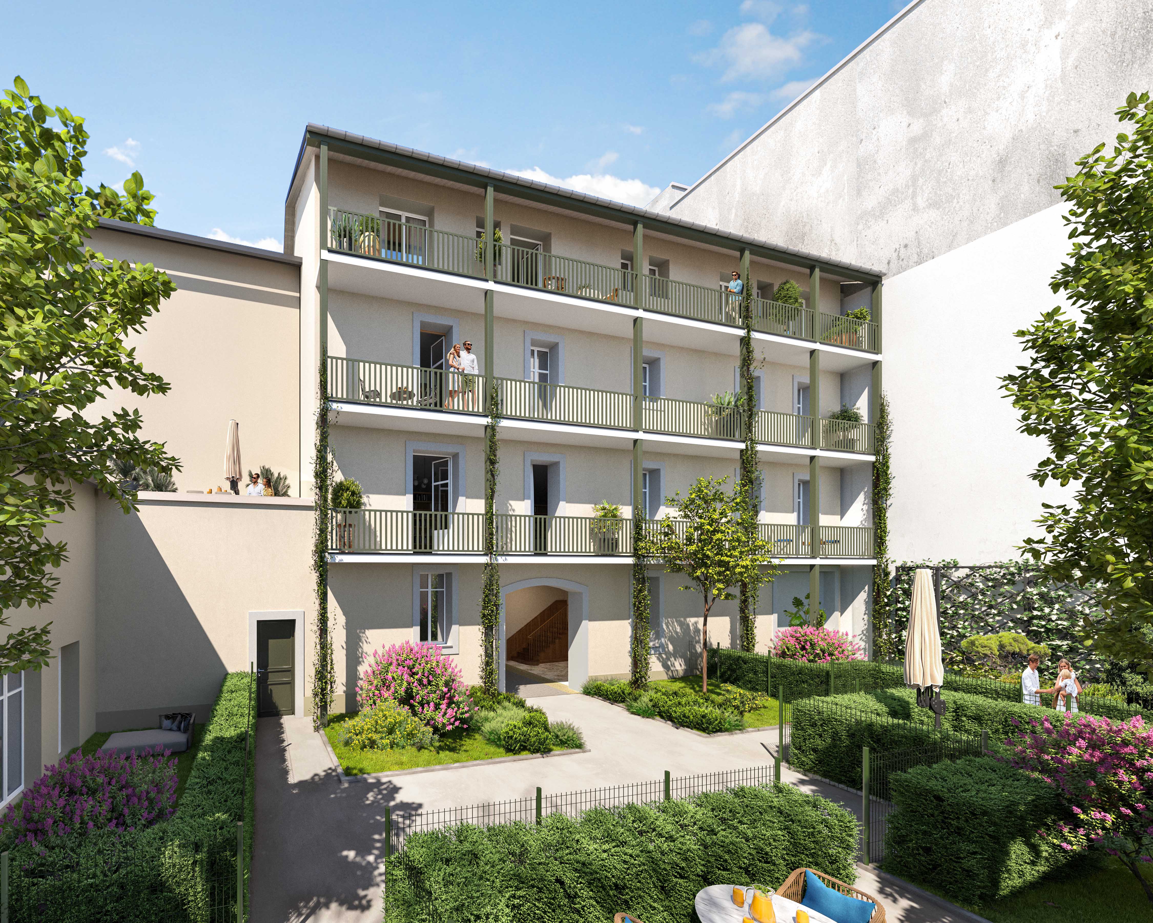 Photo du programme immobilier neuf PASSAGE DU HEDAS