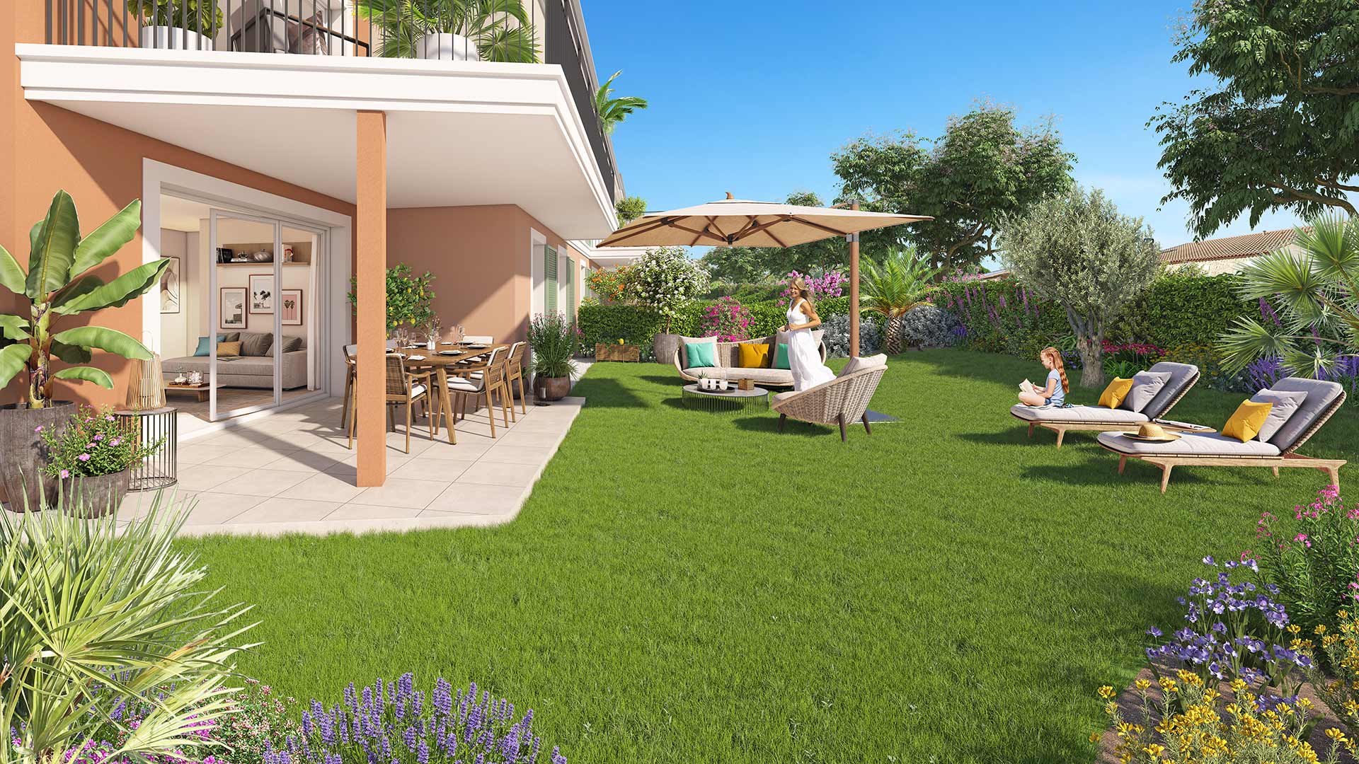 Photo du programme immobilier neuf ENSOLEILLA – DOMAINE PRIVE