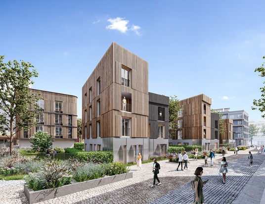 Photo du programme immobilier neuf ILE EN SEINE – PB10 – LA RIA – lots BRS