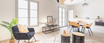 Bien neuf  : LE DOMAINE DU PARC MANSART – BAT I – cage I1