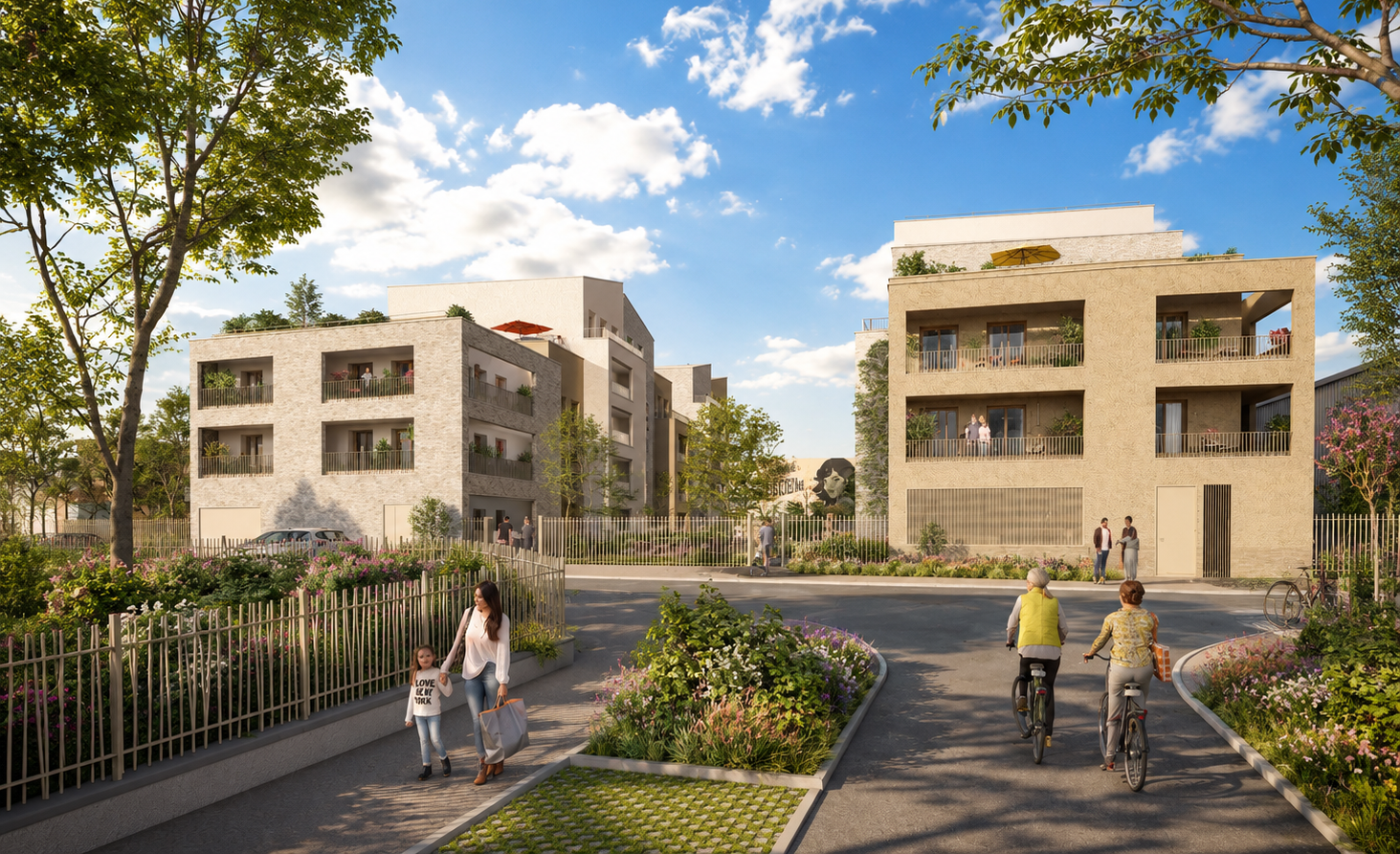 Photo du programme immobilier neuf LES JARDINS DU PELVOUX