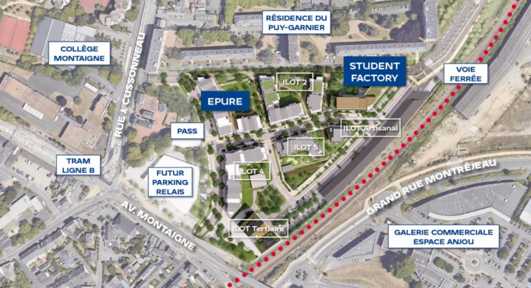 Photo du programme immobilier neuf EPURE – QUARTIER MONTAIGNE