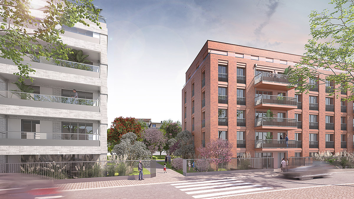 Photo du programme immobilier neuf LES JARDINS ROSTAND