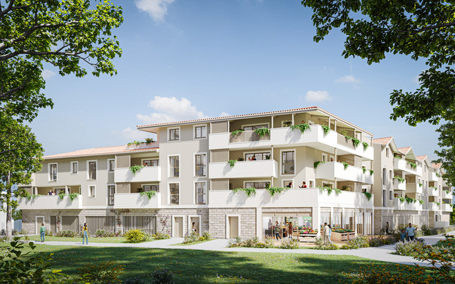 Photo du programme immobilier neuf COEUR SAINT JEAN – Commerce