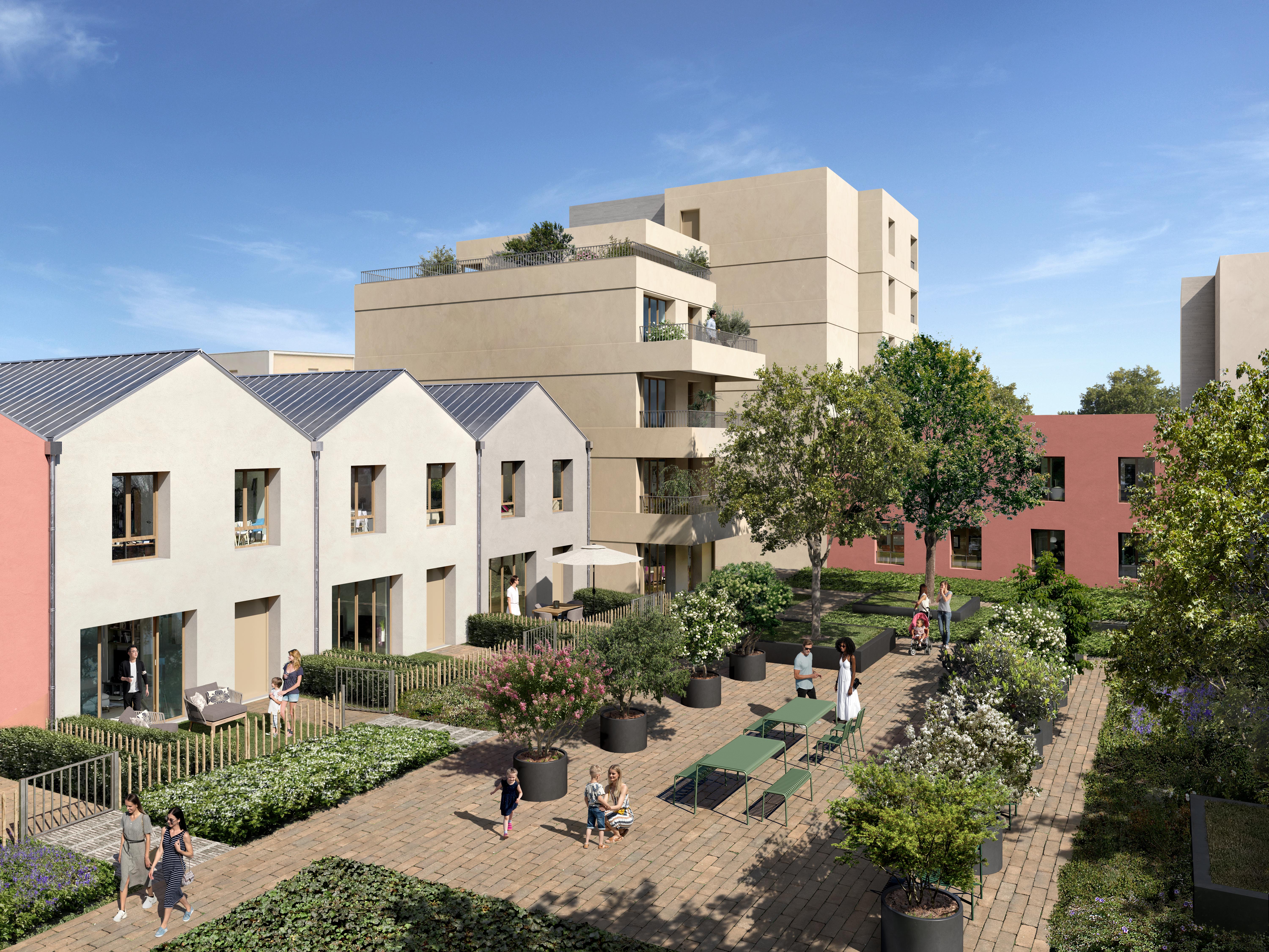 Photo du programme immobilier neuf Jardin en Scène (95)
