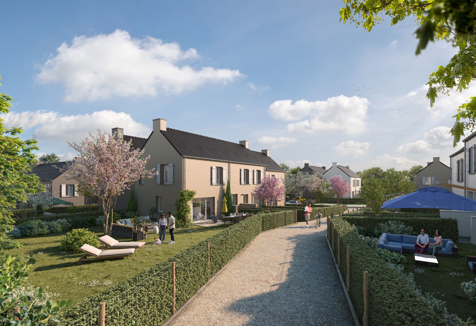 Photo du programme immobilier neuf LES COTTAGES DES MARGANNES