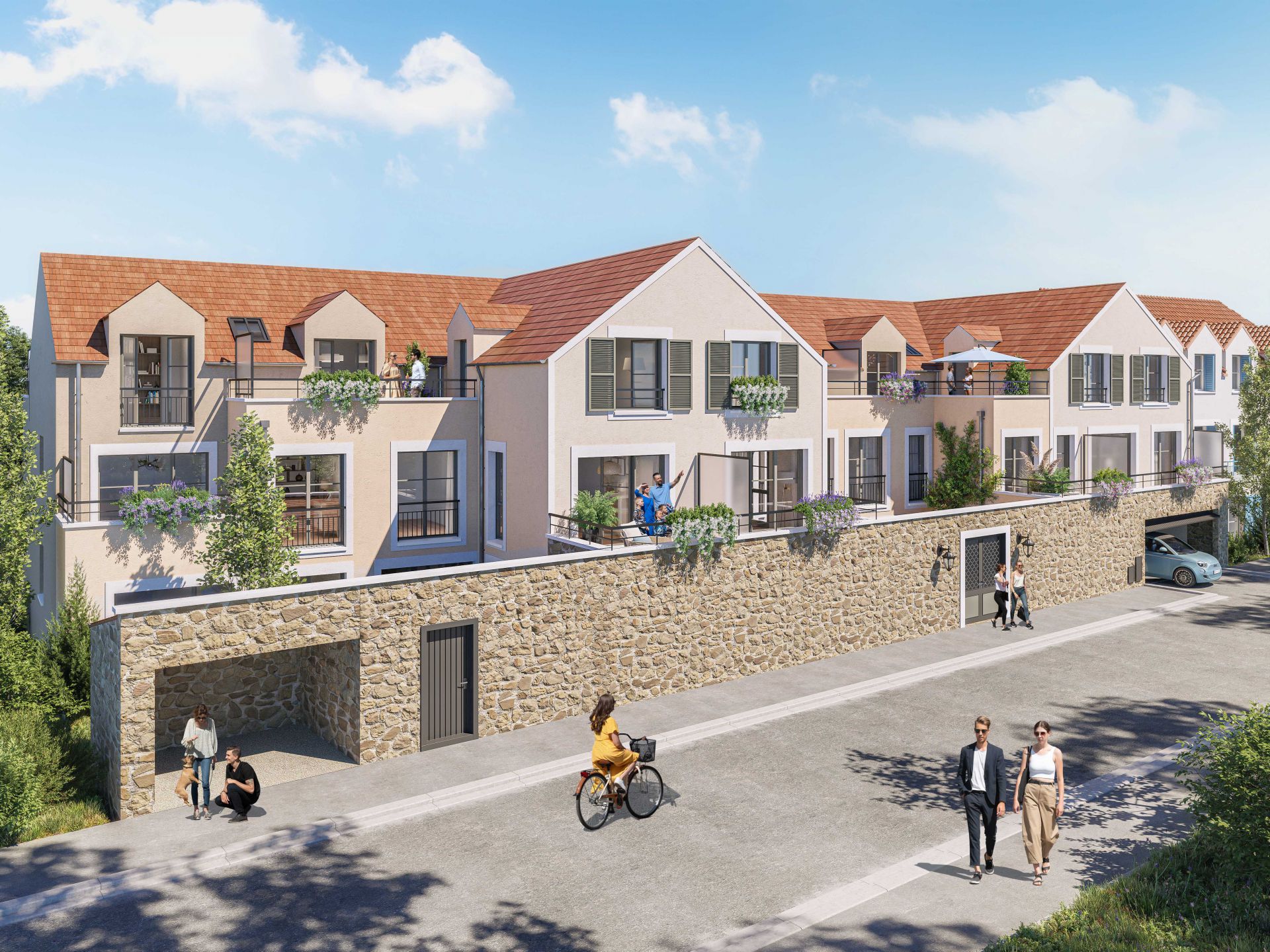 Photo du programme immobilier neuf Coeur de ville – Le Clos de L&rsquo;Yvette