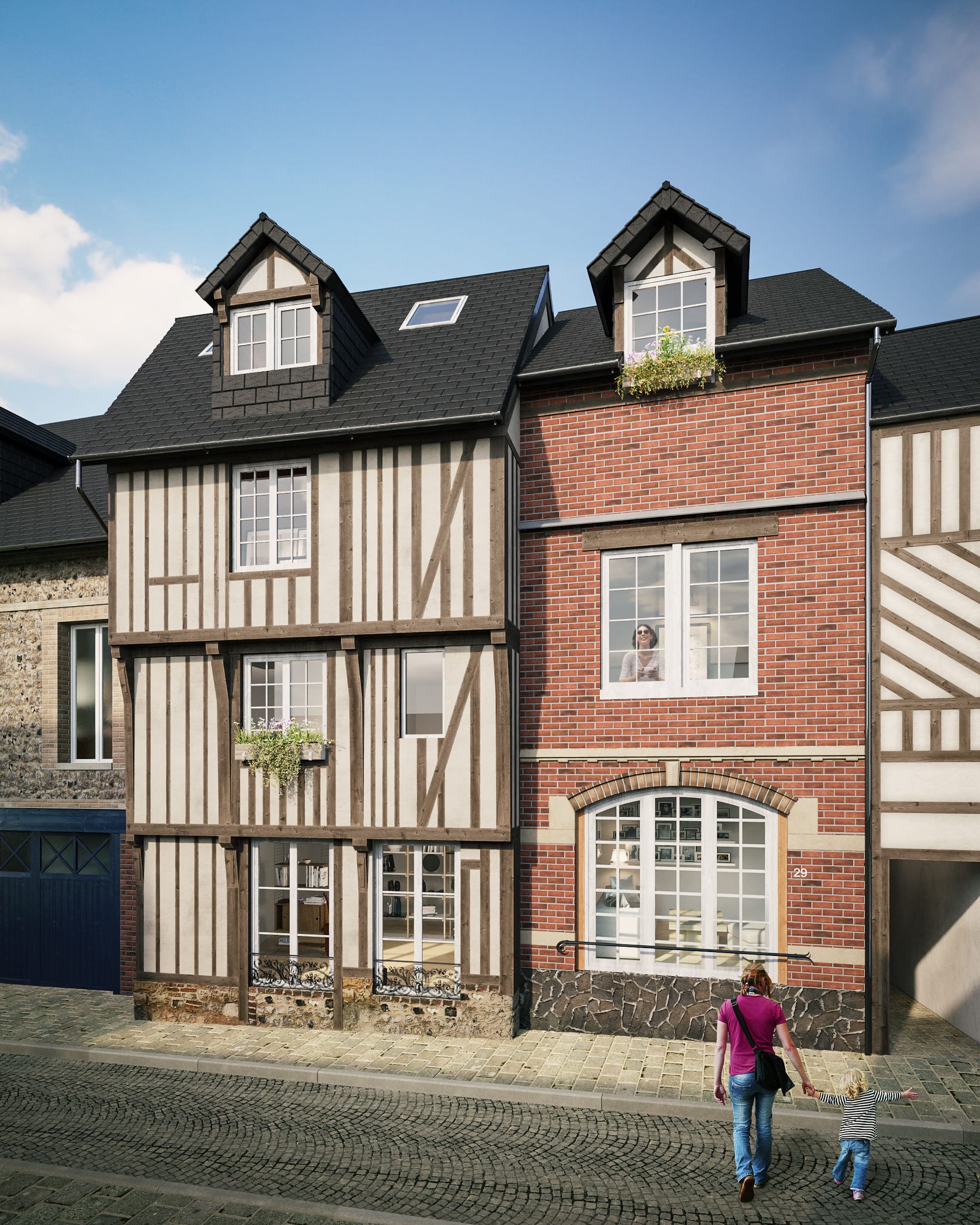 Bien neuf  : Le Clos des Arts – HONFLEUR