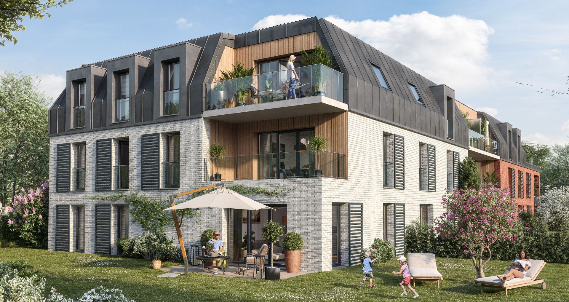 Photo du programme immobilier neuf LES JARDINS DE LA REINE