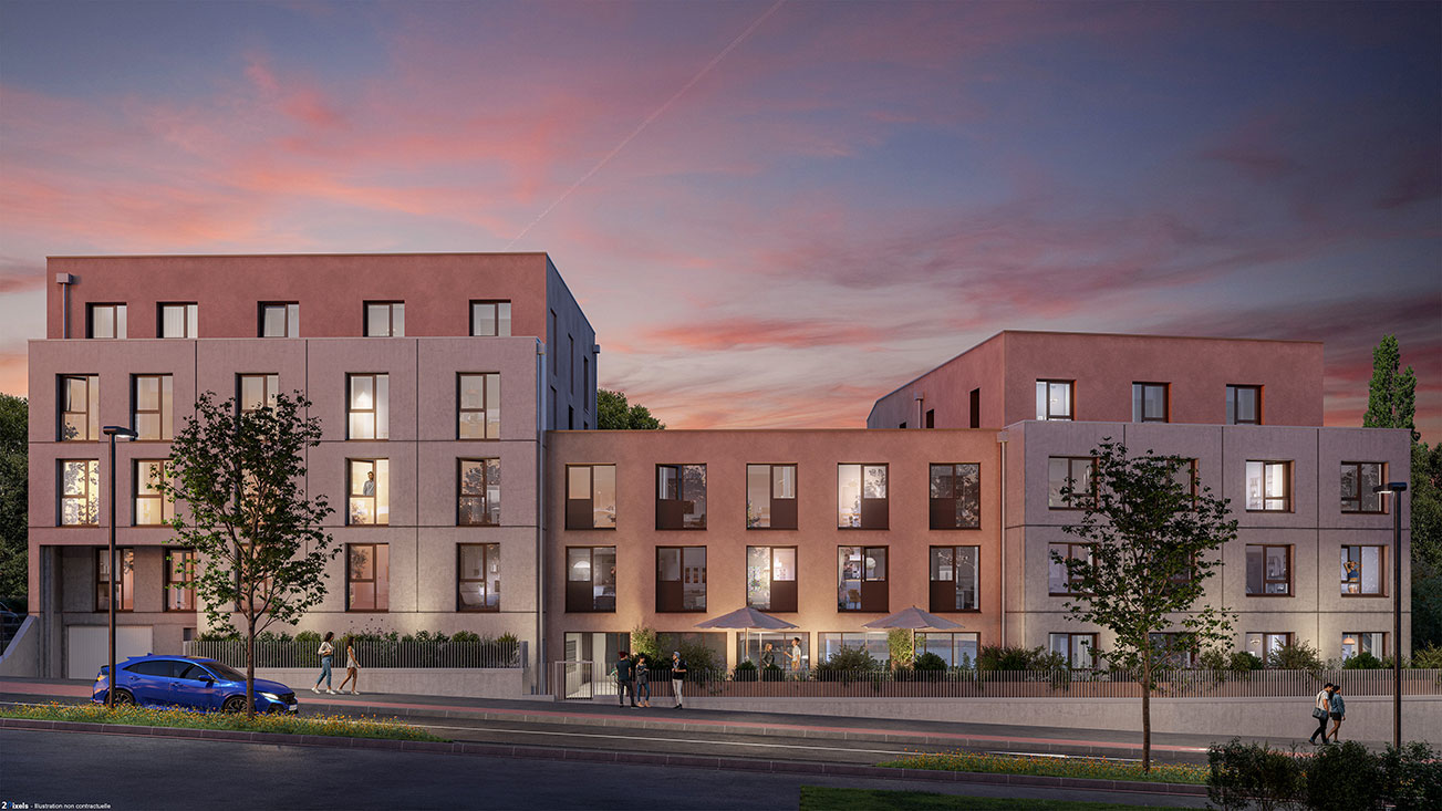 Photo du programme immobilier neuf Caen Pulse – Résidence étudiante