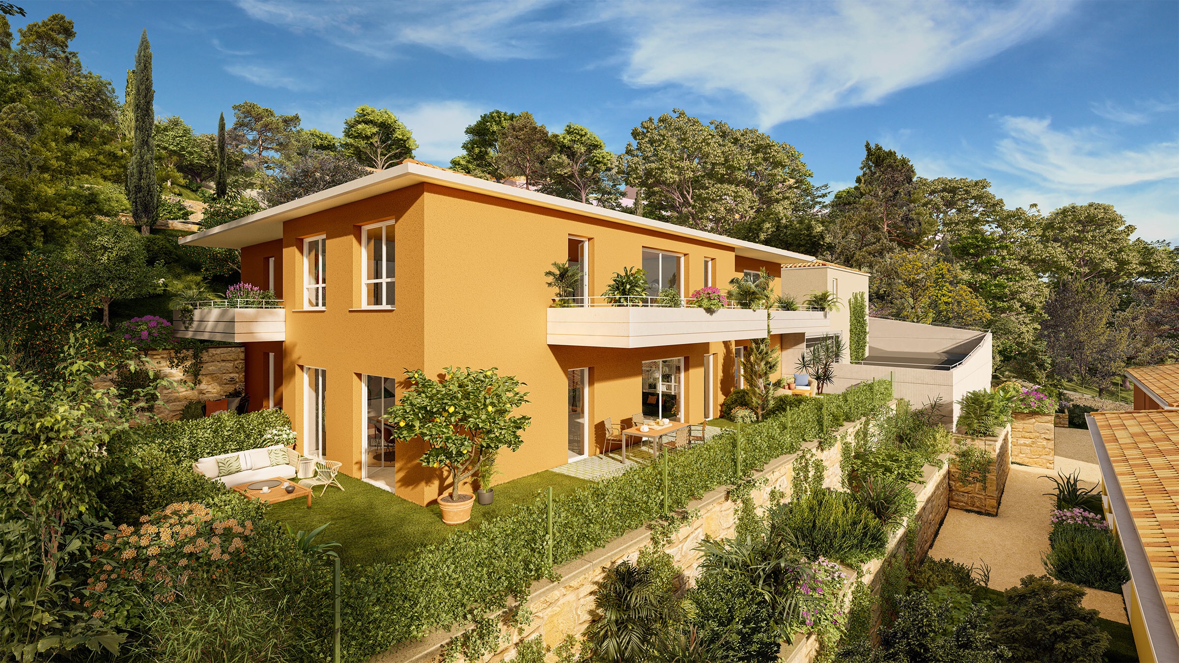 Photo du programme immobilier neuf LES HAUTS JARDINS
