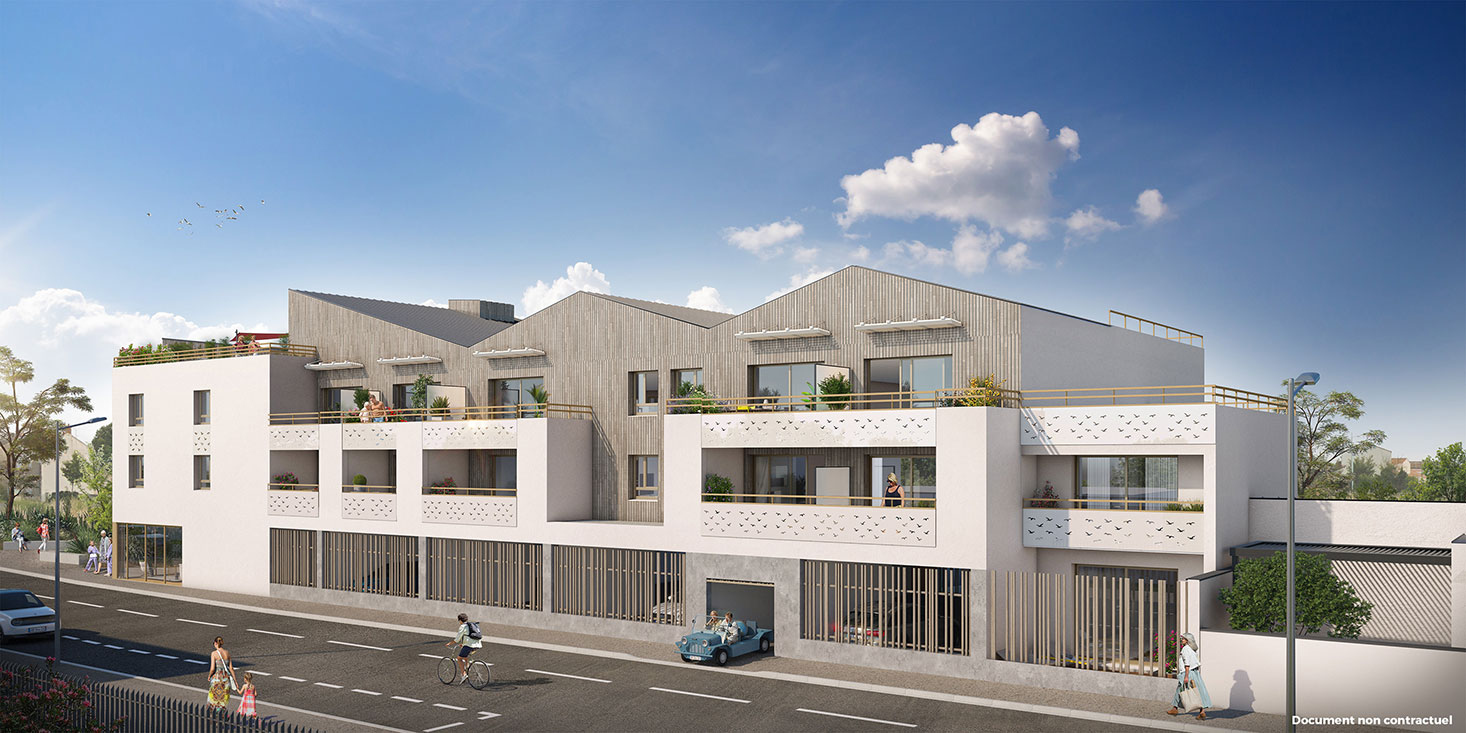 Photo du programme immobilier neuf Carré des Sables – Tr 1 : Bat A D & E