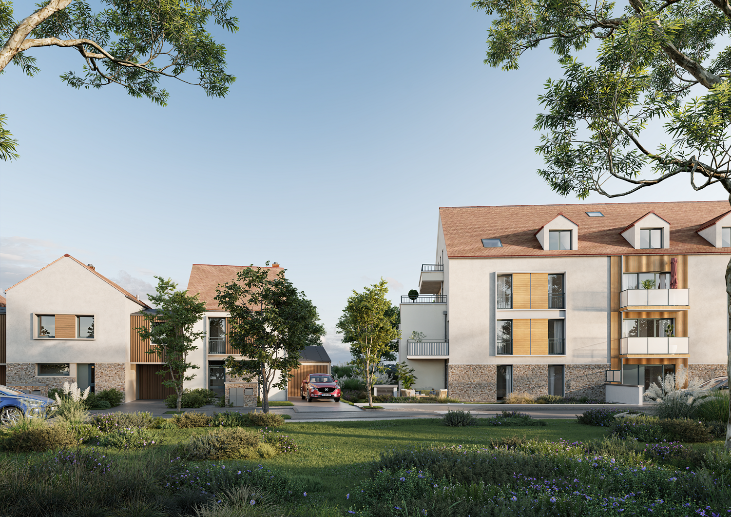Photo du programme immobilier neuf Domaine des Jeunes Bois (78)