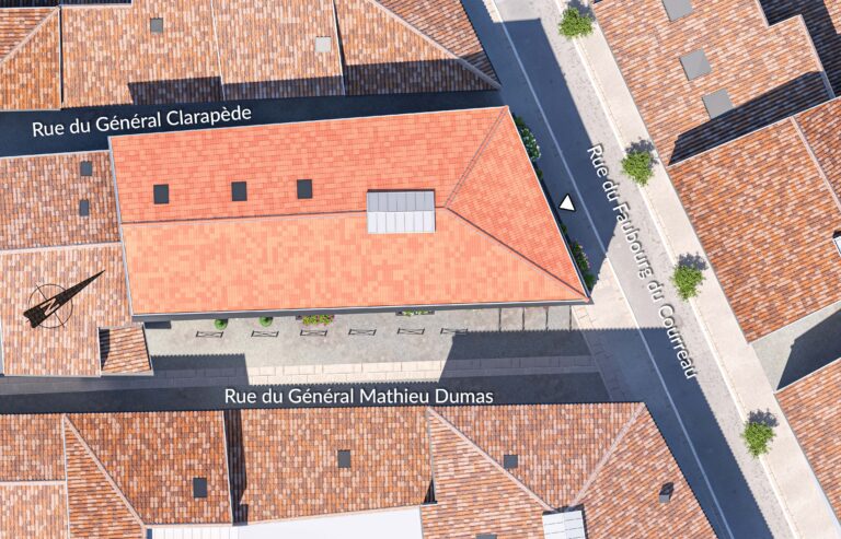 Photo du programme immobilier neuf FAUBOURG DU COURREAU