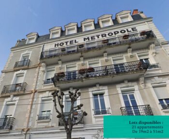 Bien neuf  : CHATEL GUYON – LE METROPOLE – 19 AVENUE DES ETATS UNIS