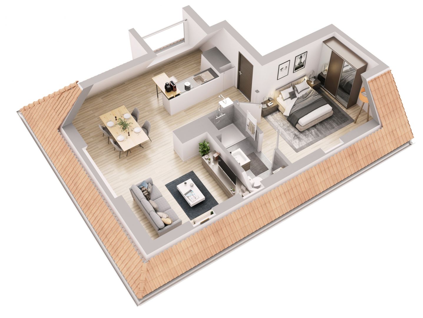 Photo du programme immobilier neuf LES PATIOS DE JULES