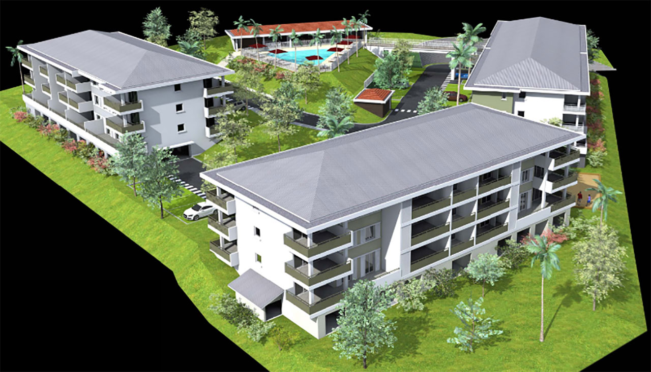 Photo du programme immobilier neuf Résidence Oxygène – Oxygène – Bâtiment Dracena/Séniors