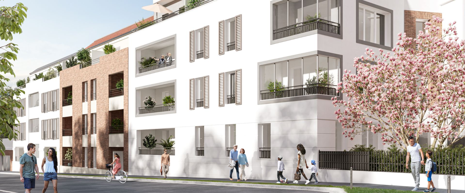Photo du programme immobilier neuf LES PATIOS DE SUCY