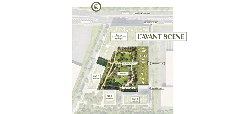 Photo du programme immobilier neuf L&rsquo;AVANT SCENE