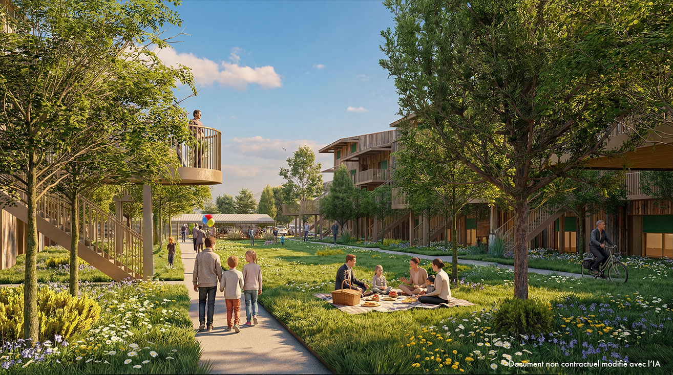 Photo du programme immobilier neuf L&rsquo;Azuré – libre RP annexes comprises